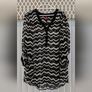 Pure Energy Chevron Blouse